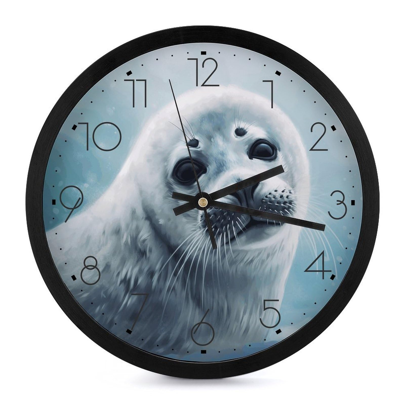Horloge murale silencieuse pour chambre et salle de classe