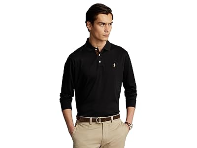 Polo Ralph Lauren Classic Fit Long Sleeve Soft Touch Polo Shirt Men