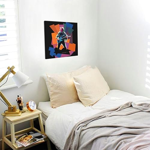 Miniatura 5 de OBLUE Gustavo Singer Cerati - Póster artístico de pintura en lienzo para decoración de pared para baño, dormitorio, hogar, oficina, sin marco, 12 x