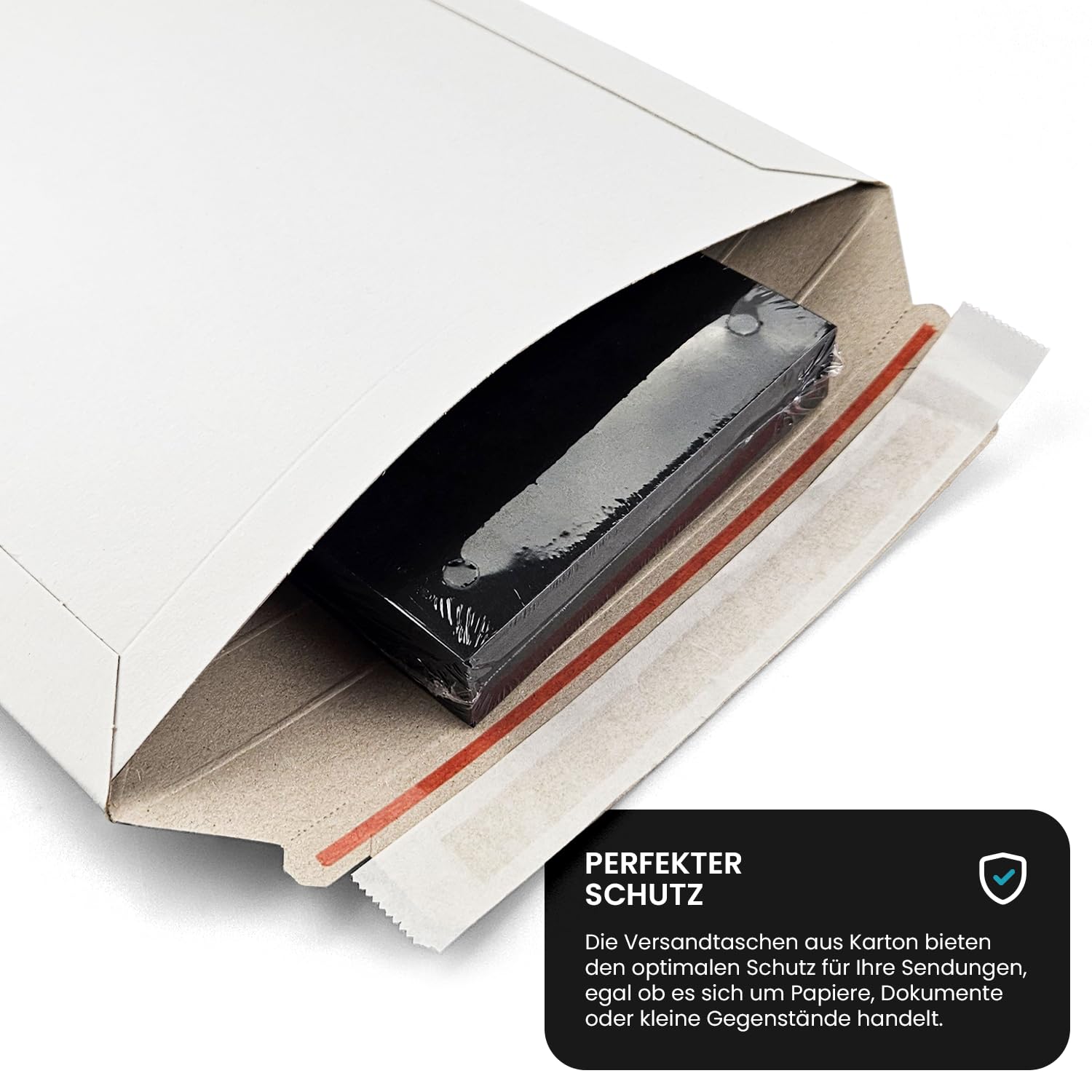 Netuno 100 sobres de cartón SRA3 320×455 mm blancos 450 g cierre autoadhesivo sin ventana para documentos grandes catálogos y calendarios