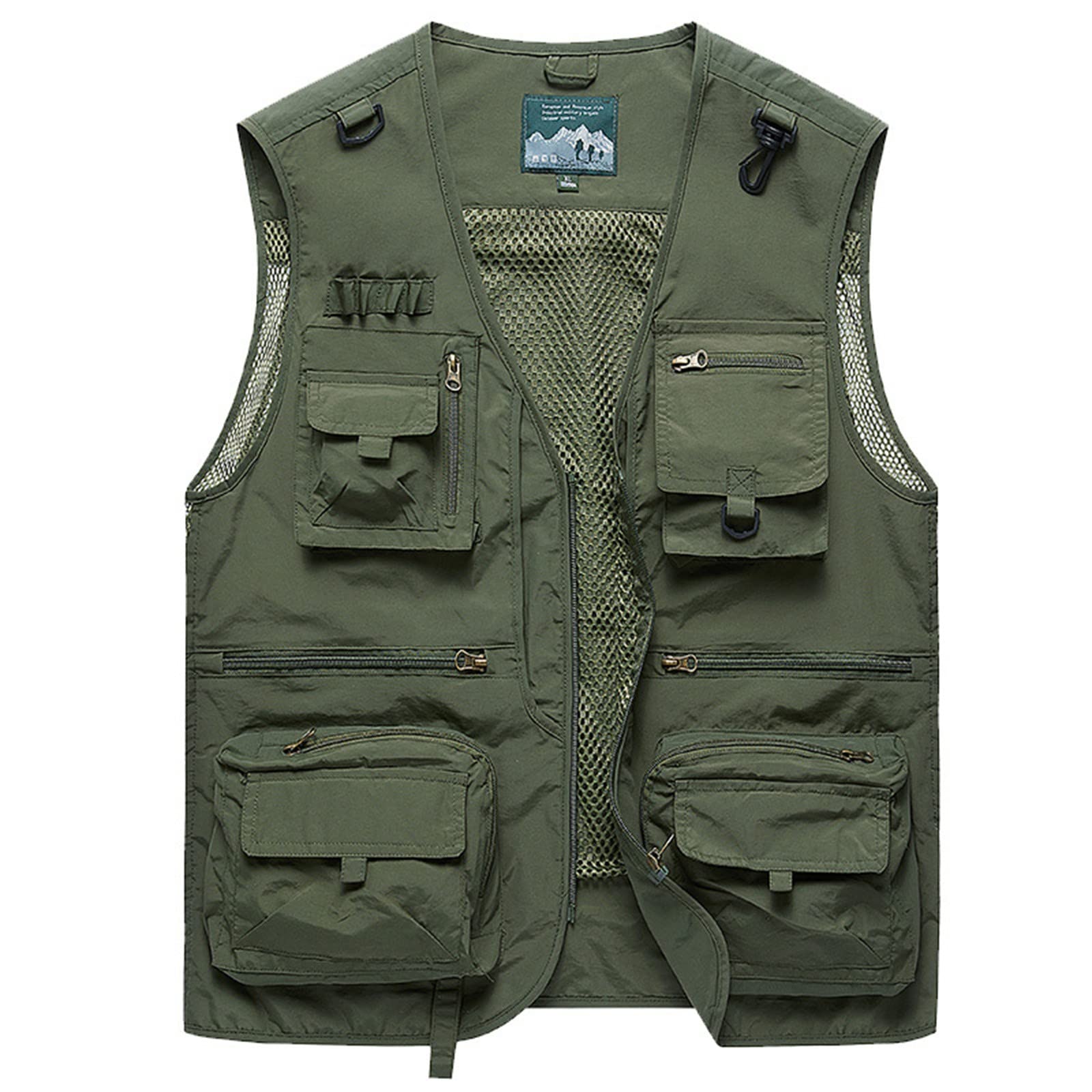 Chaleco Cargo Hombre Verano Ligero Trabajo Gilet Ocio Chaleco Hombre