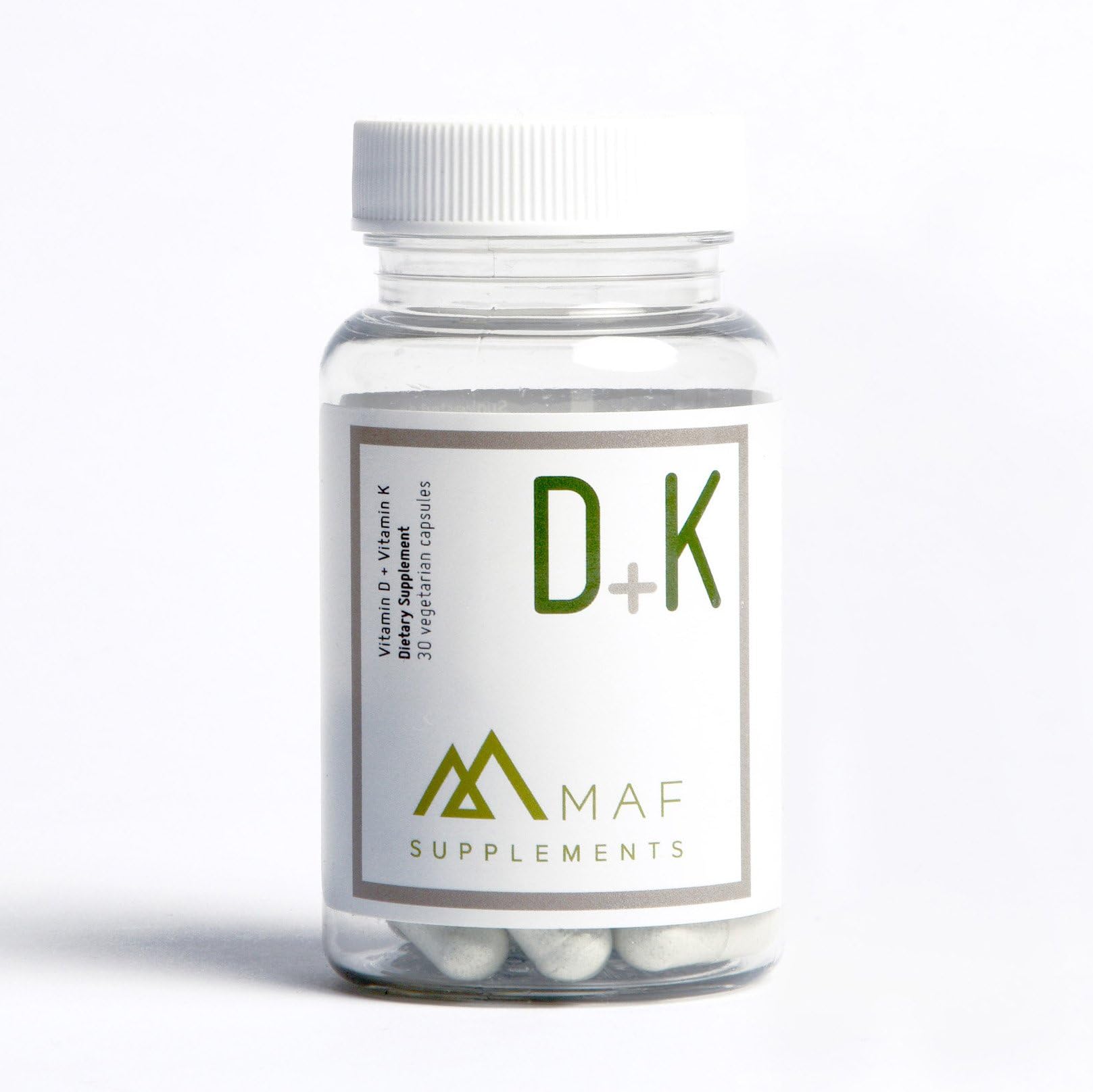 Phil Maffetone - MAF Vitamin D+K Dietary Supplement (30 Capsules / 1 Month)