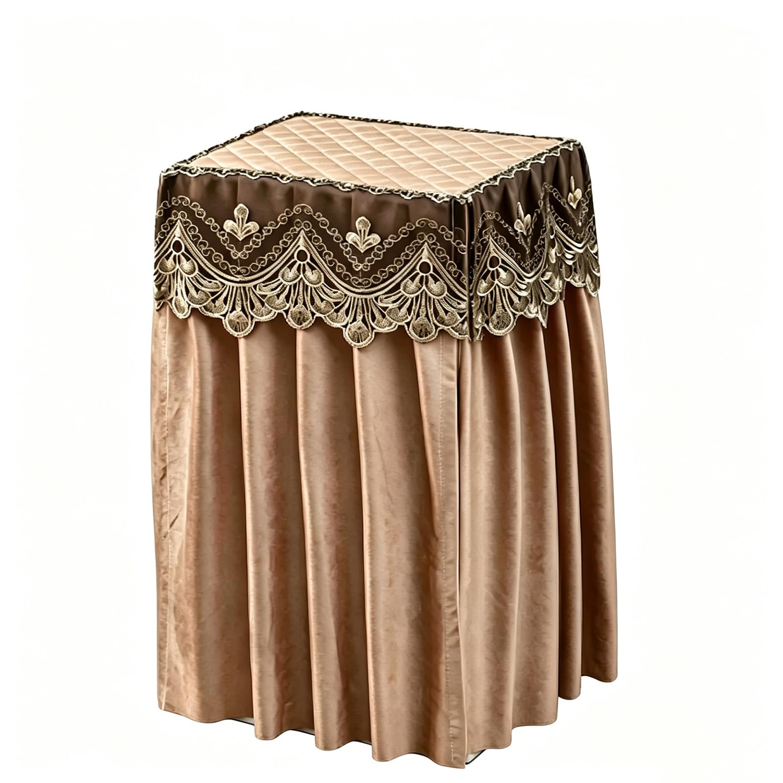 Chzdpp Coffee Custom Safe Box Cover Disguise For Bedside Table/Wine Refrigerator/Audio, Universal Fit Gun Safe Covers, Hidden Safes Lock Box Cover Protective(,20"X18"X39"/50X45x100cm)
