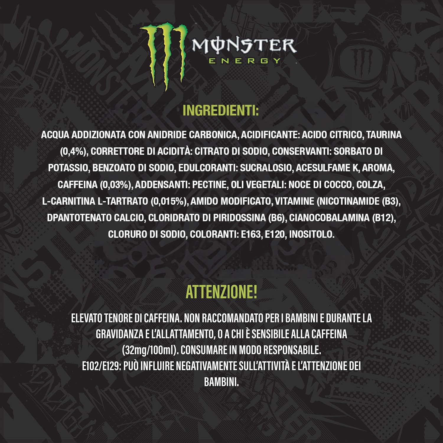 Monster Energy Ultra Red – 24 Lattine da 500 ml, Energy Drink Zero Zuccheri e Poche Calorie, Bevanda Energetica dal Gusto Leggero e Rinfrescante di Frutti Rossi Ultra Red 500ml - Immagine 3