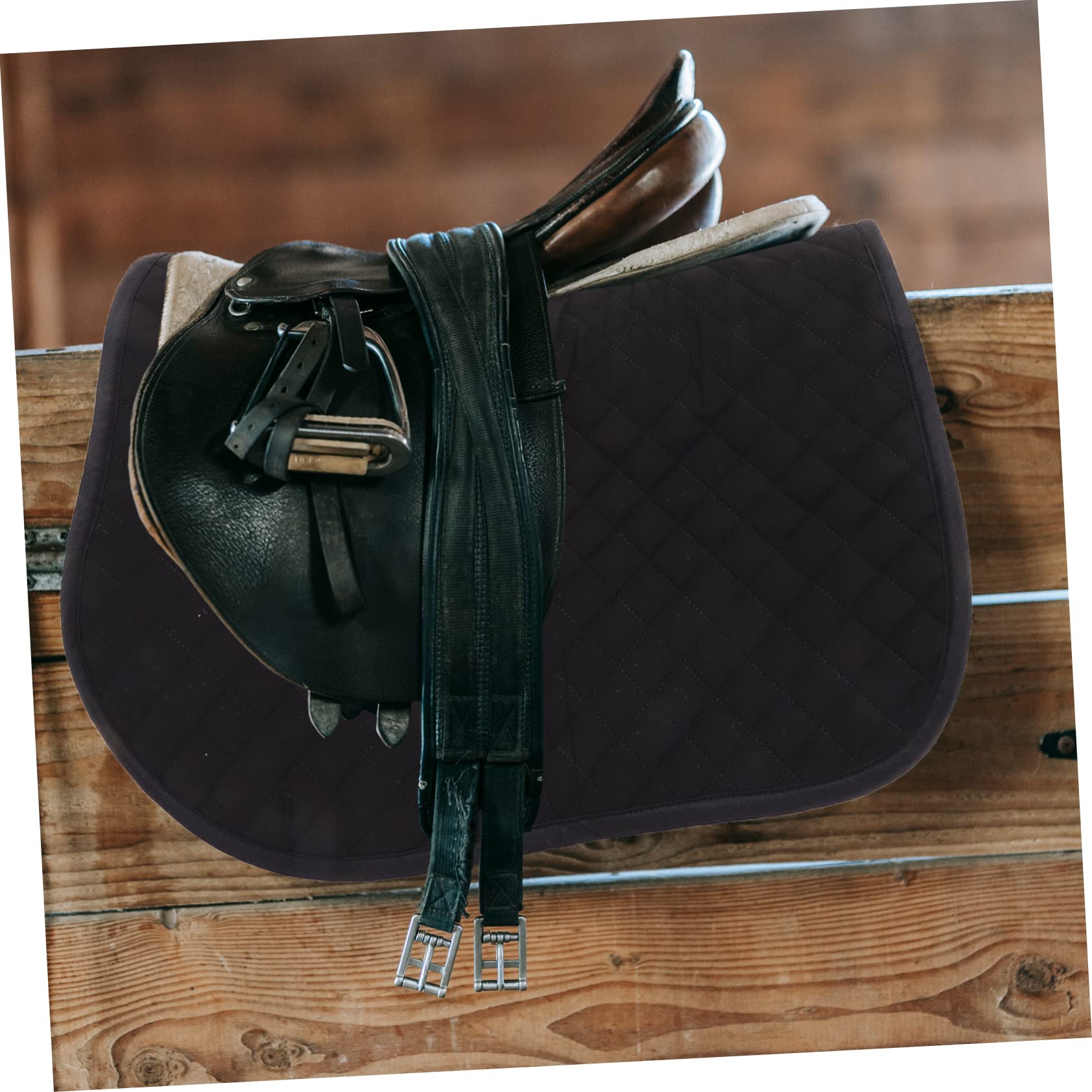 Almohadilla para Silla de Montar Funda de Asiento para Caballo Antideslizante Transpirable Alta Elasticidad para Entrenamiento Ecuestre