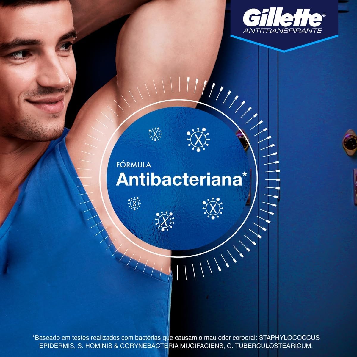Gillette Desodorante Gel Antitranspirante Cool Wave 82G
