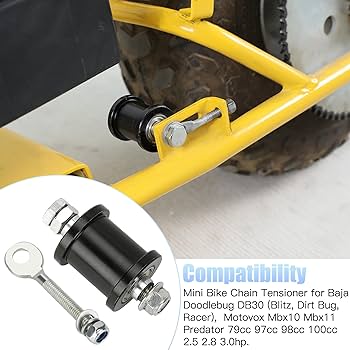 Amazon.com: YOXUFA Mini Bike Chain Tensioner with 1-3/4