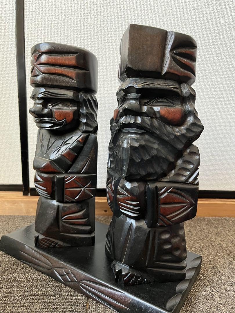 Amazon.co.jp: コロポックル 木彫り : ホーム＆キッチン