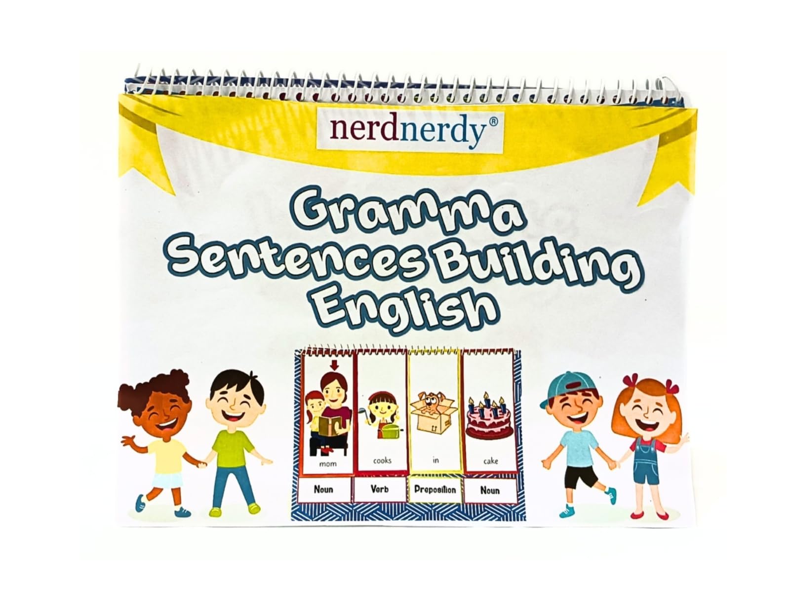 NerdNerdy 'Gramma Sentence-Building Sentences-English/ 5+yrs/can Also be Used for Special Needs