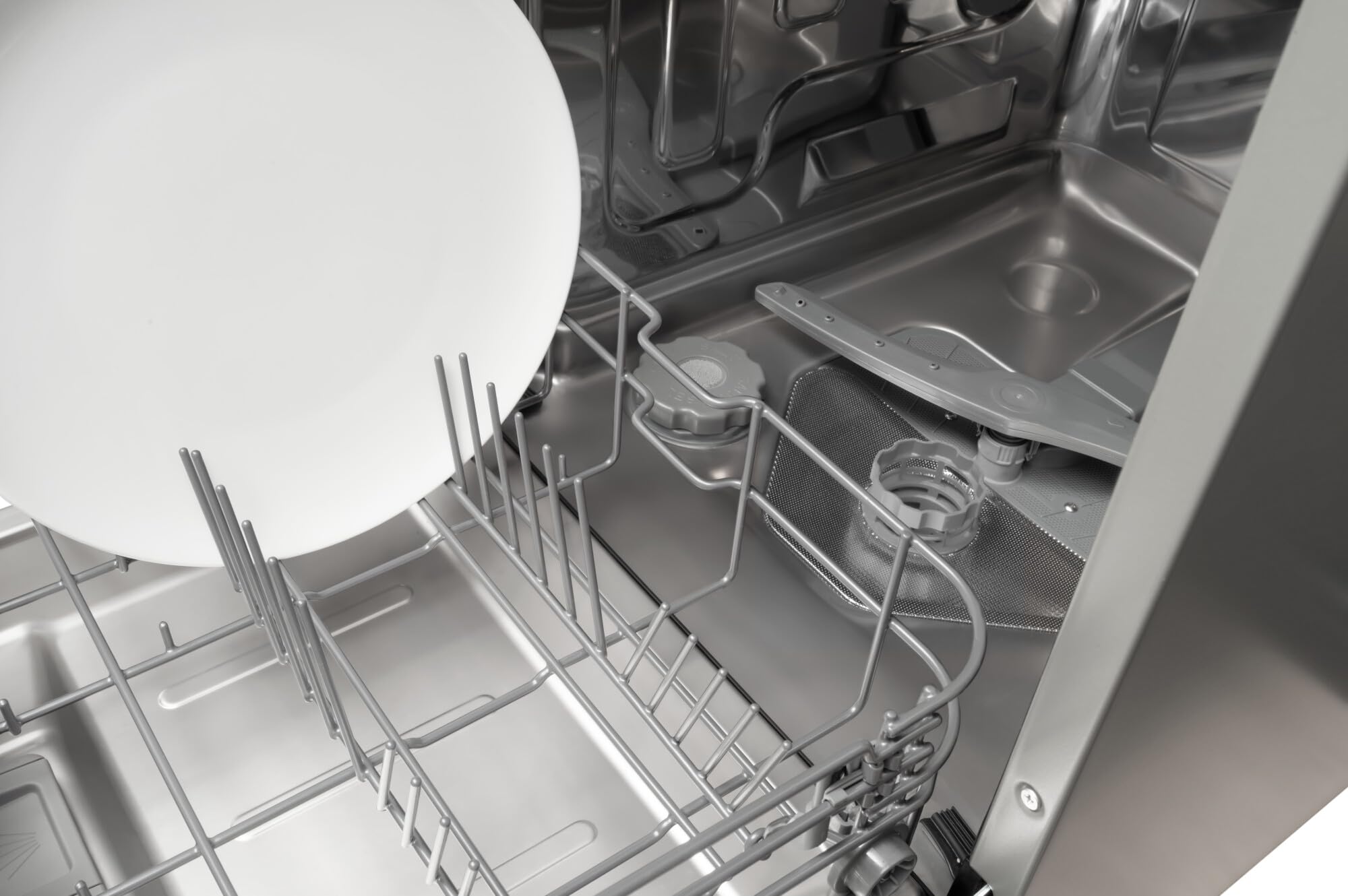 Amica Unterbau Geschirrspüler 60 cm 10 Maßgedecke OpenDry EGSPU 500 911 E | 6 Programme, 3 Körbe, AquaStopp, OpenDry Türöffnung, Startzeitvorwahl, Höhenverstellbarer Oberkorb, 44 dB