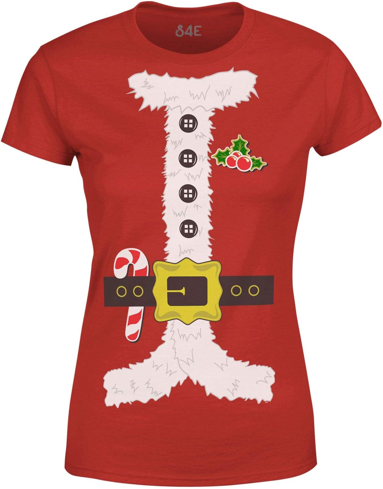 Christmas Santa Claus Costume Women's T-Shirt
