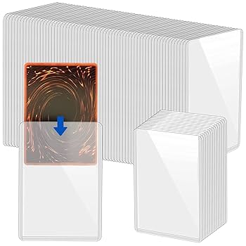 Amazon.co.jp: HIMOMO【50枚セット】硬質カードケース