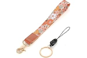 Hippie Aesthetic Wrist Lanyard Key Chain