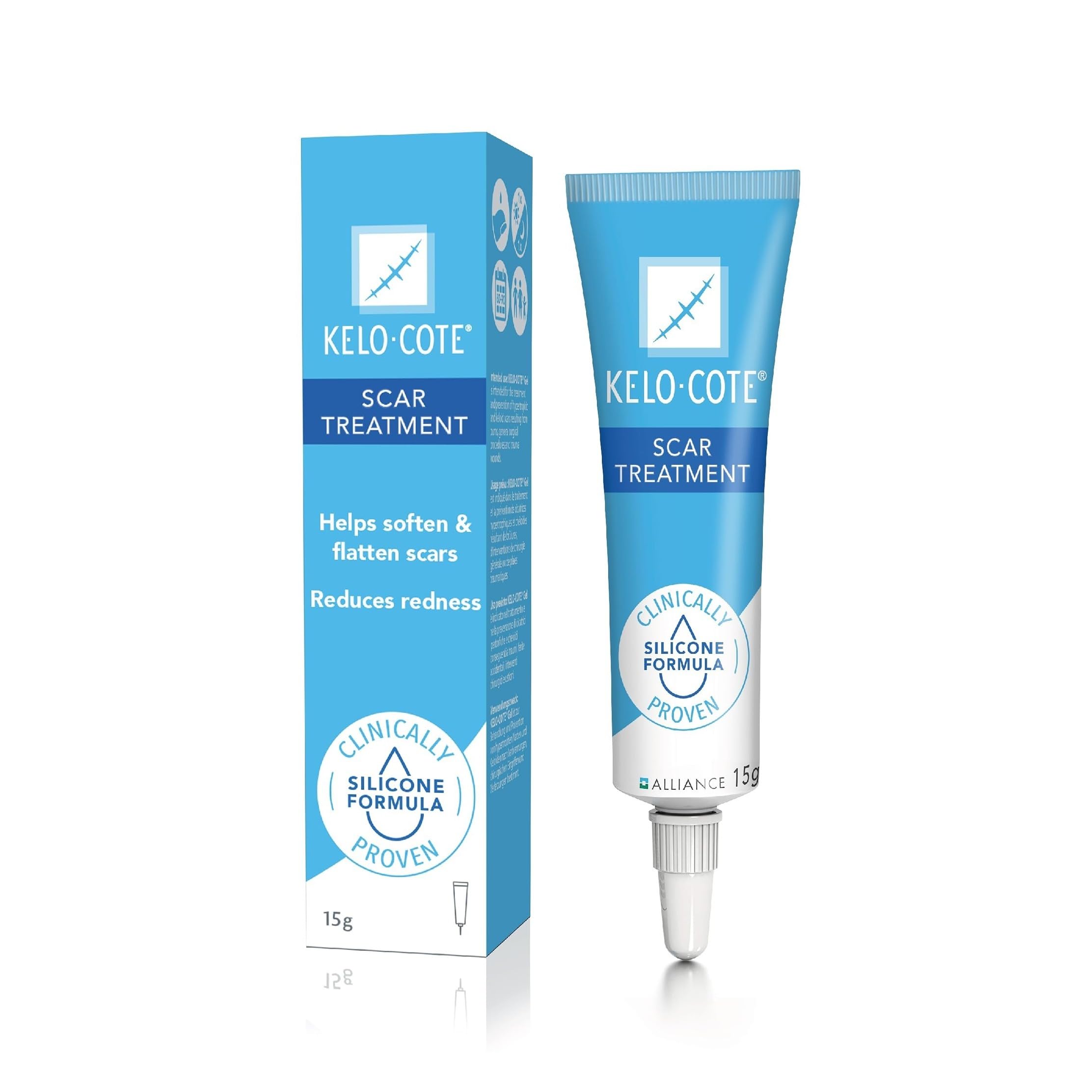 KELO-COTE Gel Silicone Scar Treatment Advanced Formula, 15 g