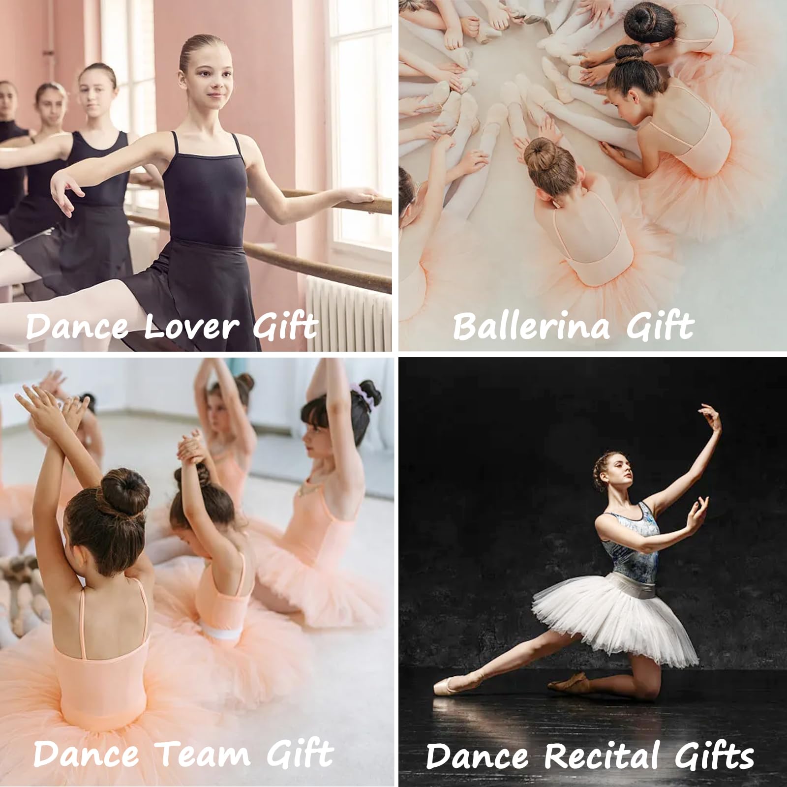 Dance Recital Gifts - Ballerina Bracelet & Ballet Dancer Jewelry