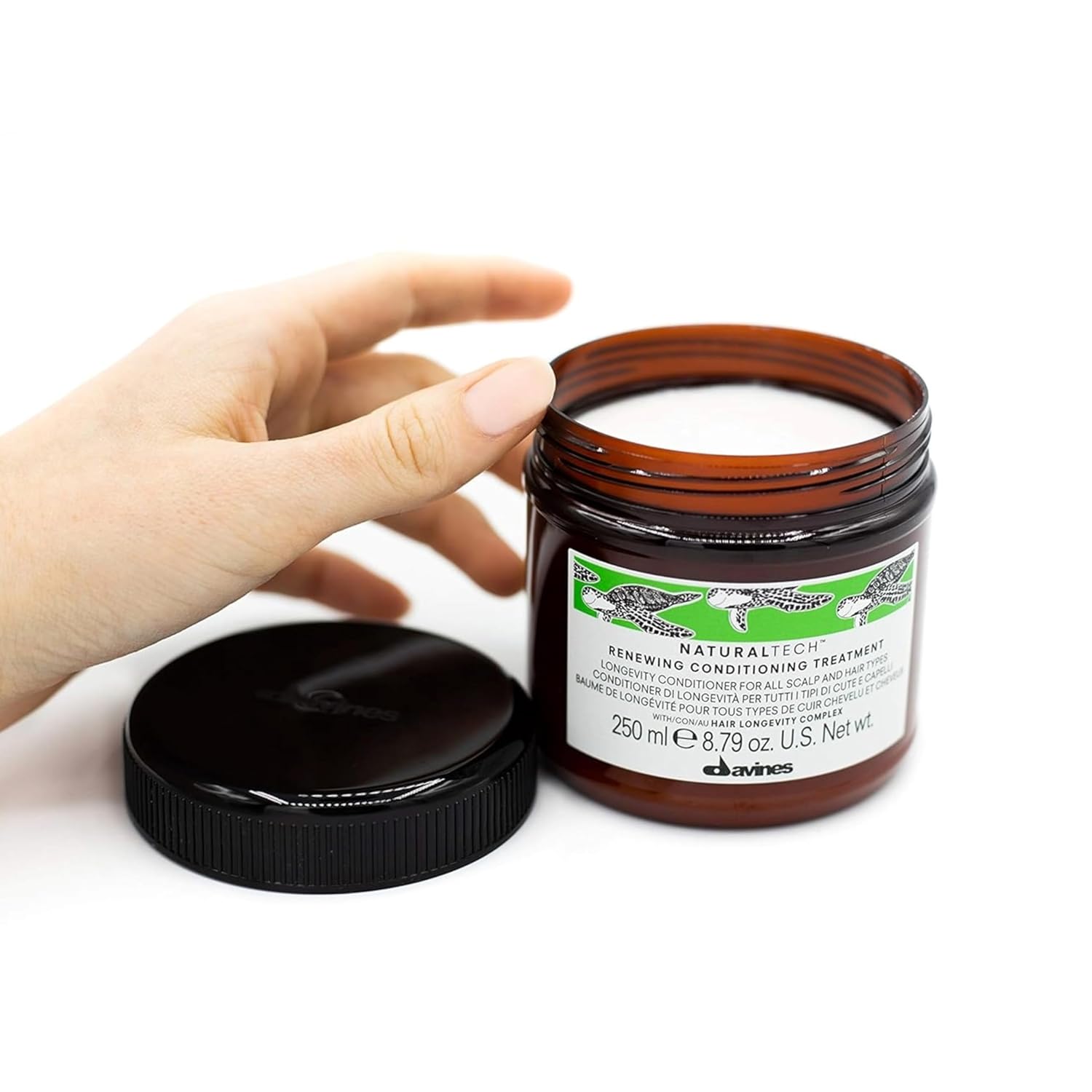 Davines Naturaltech Renewing Conditioning Treatment, Anti-Aging & Maintenance for All Hair Types / Aging - With Hair Longevity Complex - Prolongs Hair Lifecycle, 8.45 Fl Oz - Image 5