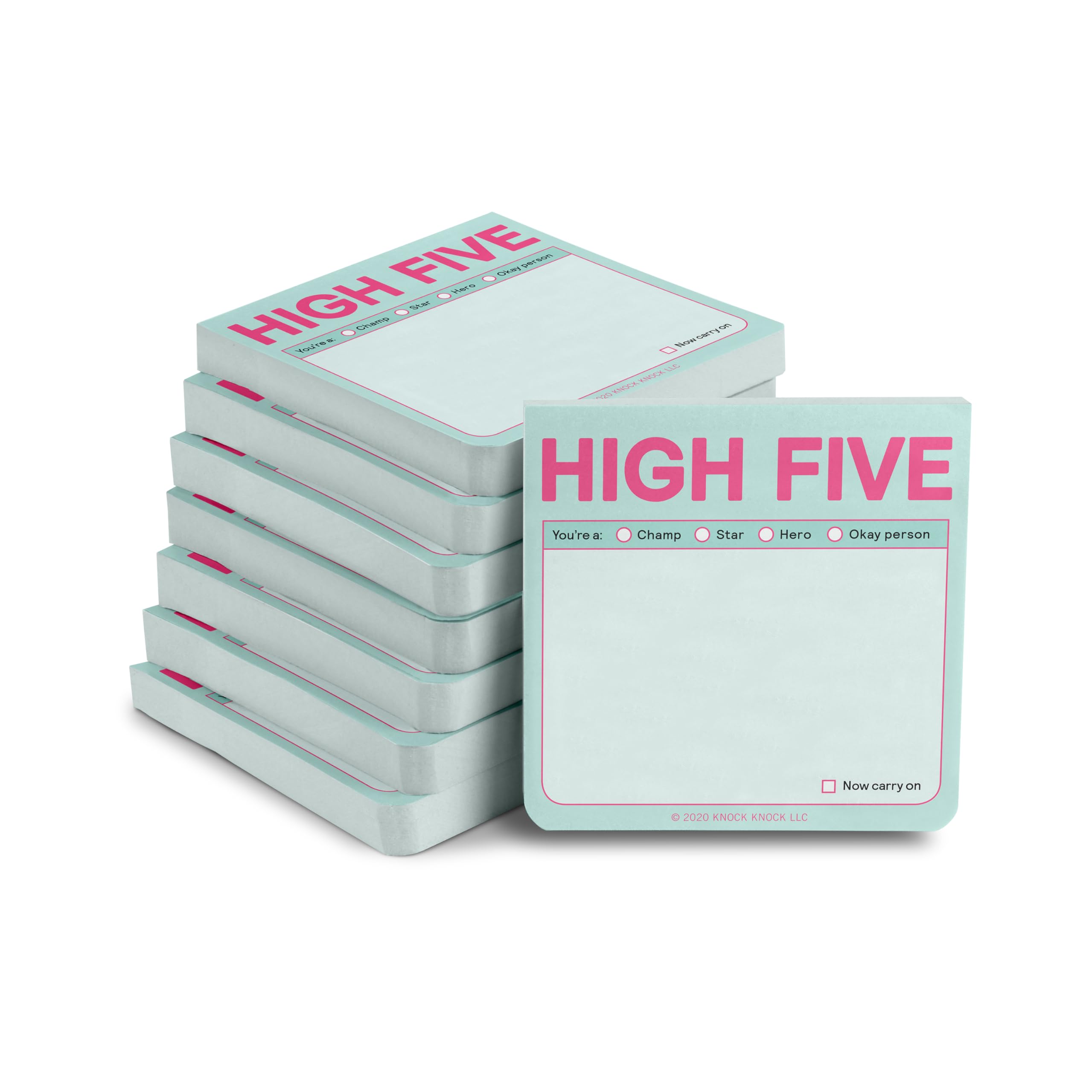 Snapklik.com : 8-Count Knock Knock High Five Sticky Note Pads
