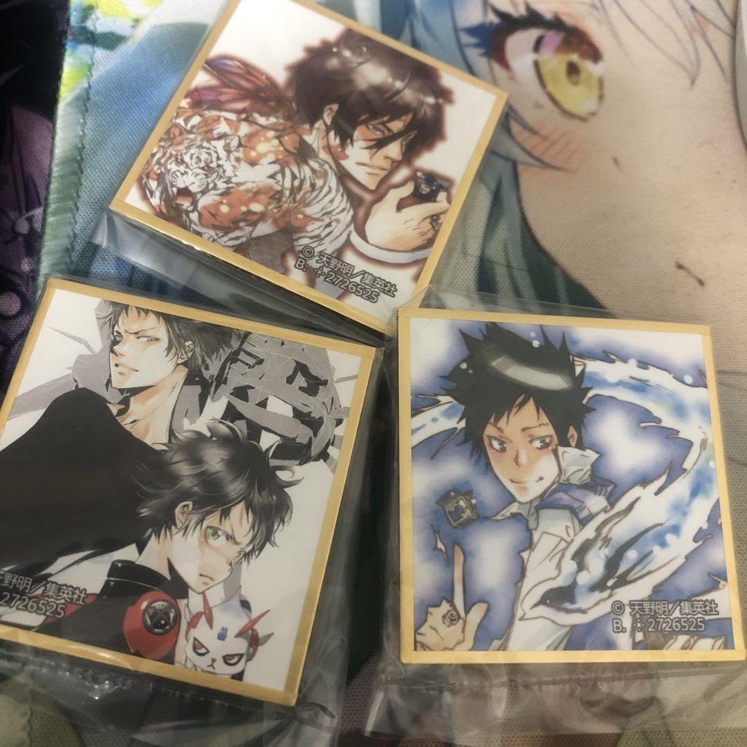 Amazon.co.jp: 天野明展 家庭教師ヒットマンREBORN 豆色紙 3個 : ホビー