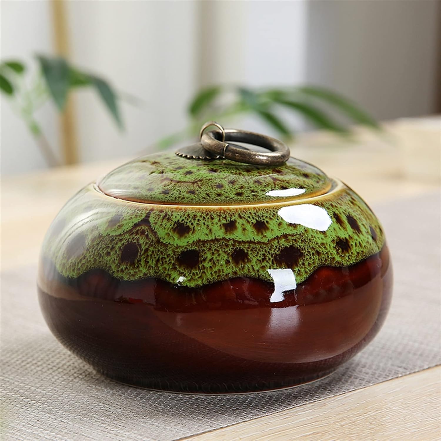 RYPPLE Sealed Jar Ceramics Tea tin Box Kithen Storage