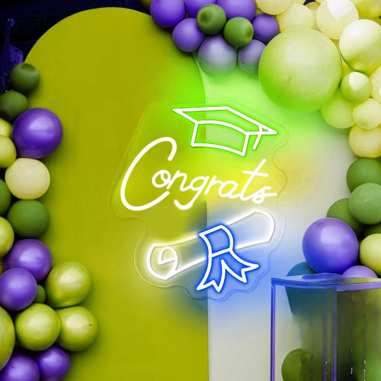 Congrats Sign,Congrats Neon Sign,Custom Neon Sign Class Of 2025 Neon Sign,Graduation Party Decor, Custom Neon Sign, Personalized Gift