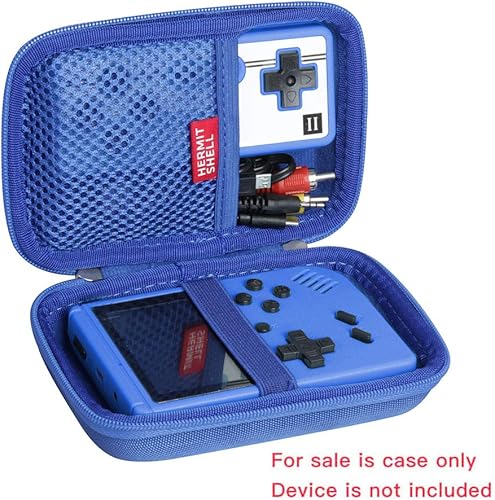 Miniatura 2 de Hermitshell Estuche de viaje duro para JAMSWALL  Kiztoys  Diswoe  TAPDRA 400 Classic FC Games de mano máquina de juego retro mini jugador (no