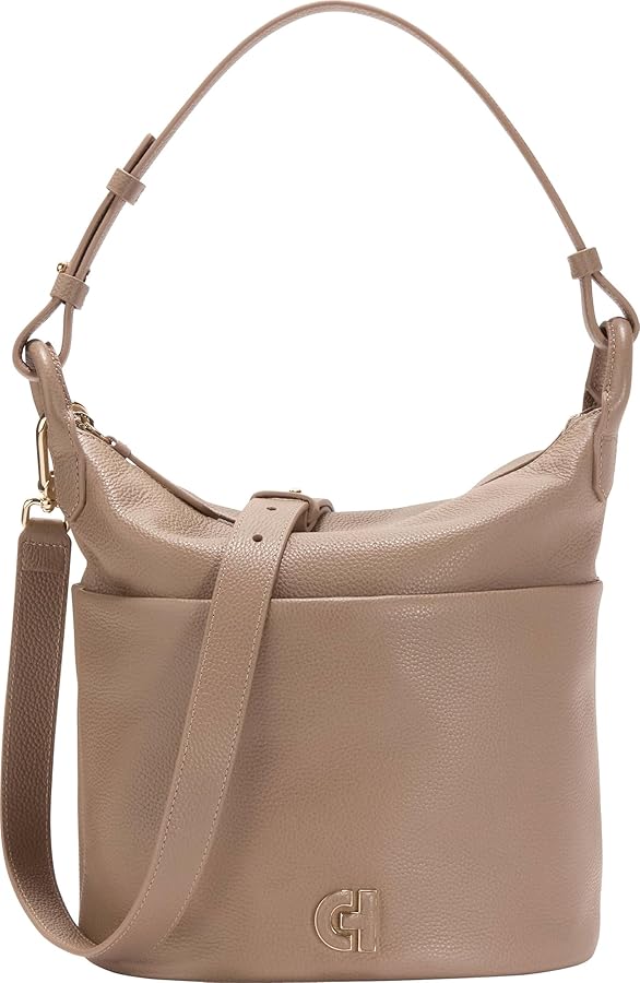 【Cole Haan】★バケットバッグ★ Essential Soft Bucket Bag Cole Haan Essential Soft Bucket Bag, Irish Coffee: Handbags
