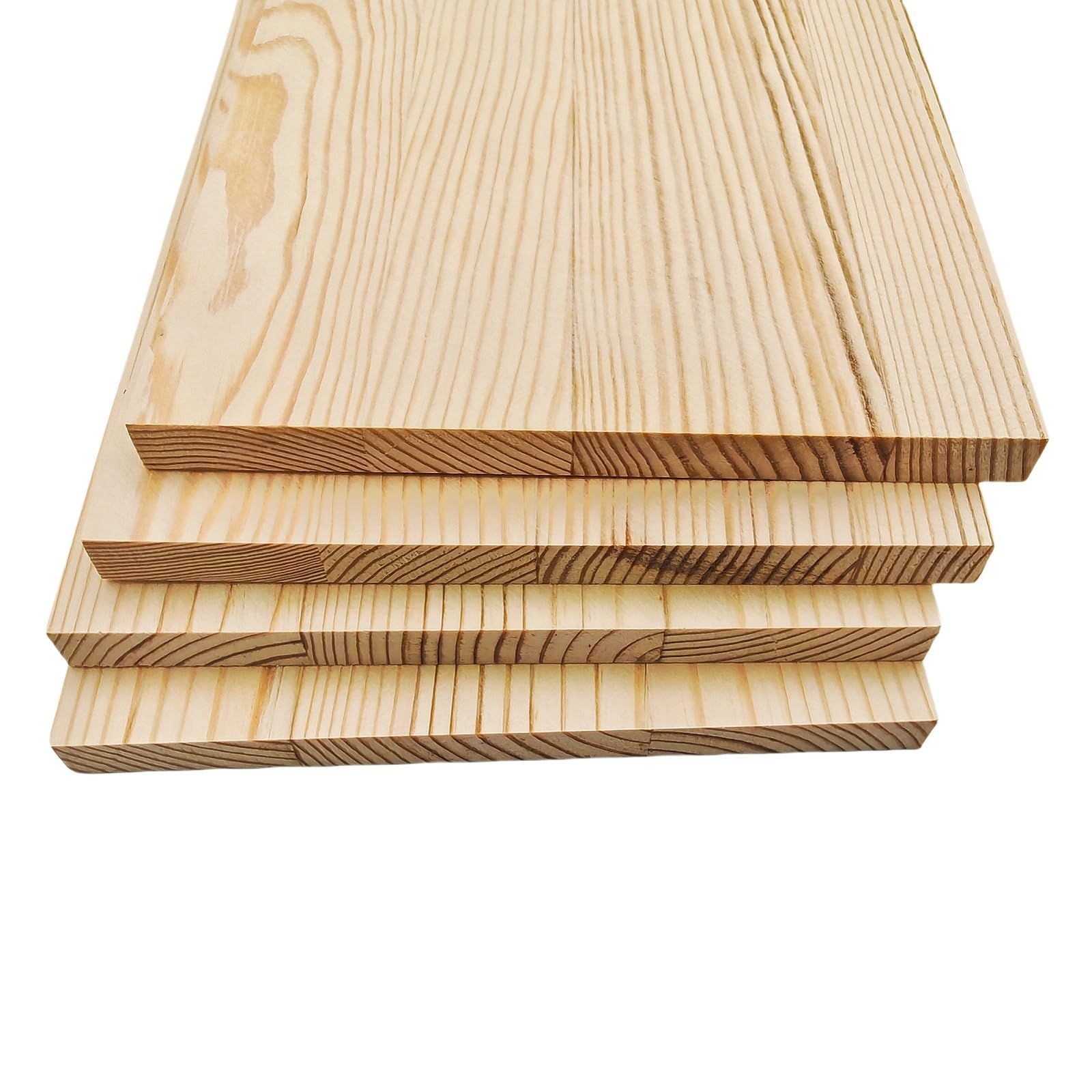 4PCS Rectangle Wood Boards Unfinished Wood Blocks for Crafting 25x15x1cm Blank Whittling Wooden Blocks for Carving,Painting & Burning - Image 4