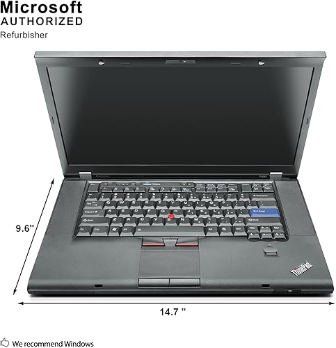 Miniatura 4 de Lenovo ThinkPad T520 Laptop Notebook - Intel Core i5 2.5GHz - 8GB DDR3 - 128GB SSD - Pantalla de 15.6 pulgadas - DVD - Windows 10 Pro (renovado)