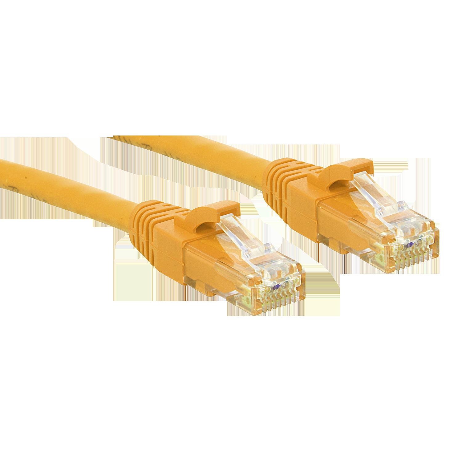 LINDY 48070 RJ45 Network cable CAT 6 U/UTP Patch Cable Yellow 30m