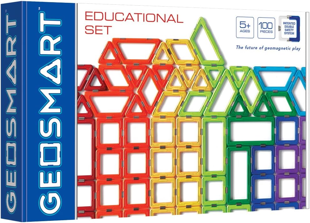 GeoSmart 250012 GEO 600 Construction Toy, Multi-Colored