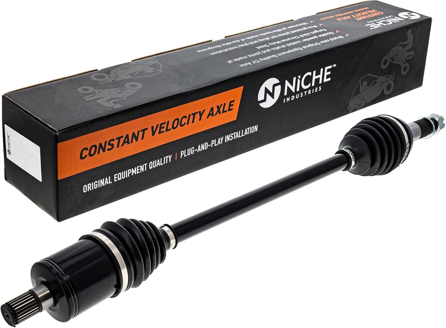 NICHE Front CV Axle Half Drive Shaft for Can-Am Maverick Sport Commander Max 1000R 705402282