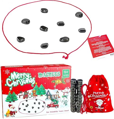 Juego de ajedrez magnético, juego de mesa familiar, juego de mesa portátil de batalla intelectual y estrategia para noche de juegos familiares
