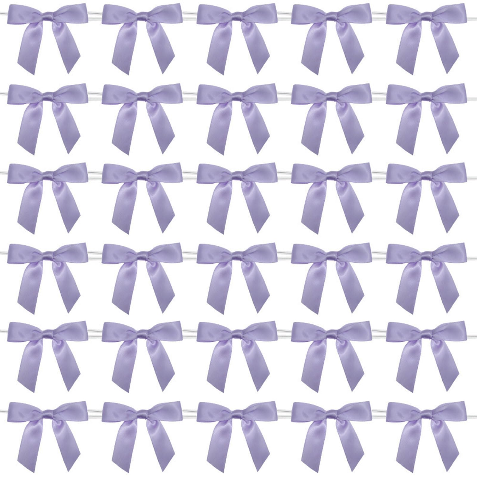 sodeber 50Pcs Bowknot Ribbon Drinking Cup Identifier Elegant Packaging Fun for Parties Birthdays and Festival Occasion Drinking Cup Identifier
