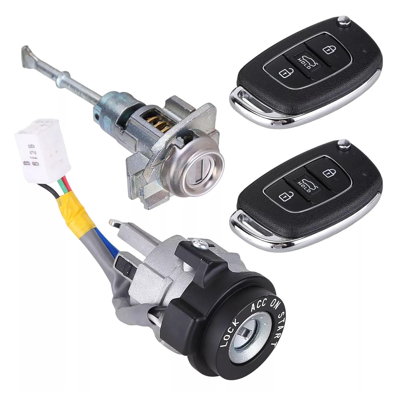 81905-F0500 81905F0500 Ignition Switch Door Lock Cylinder with 2 Keys for Hyundai Elantra 2017-2020