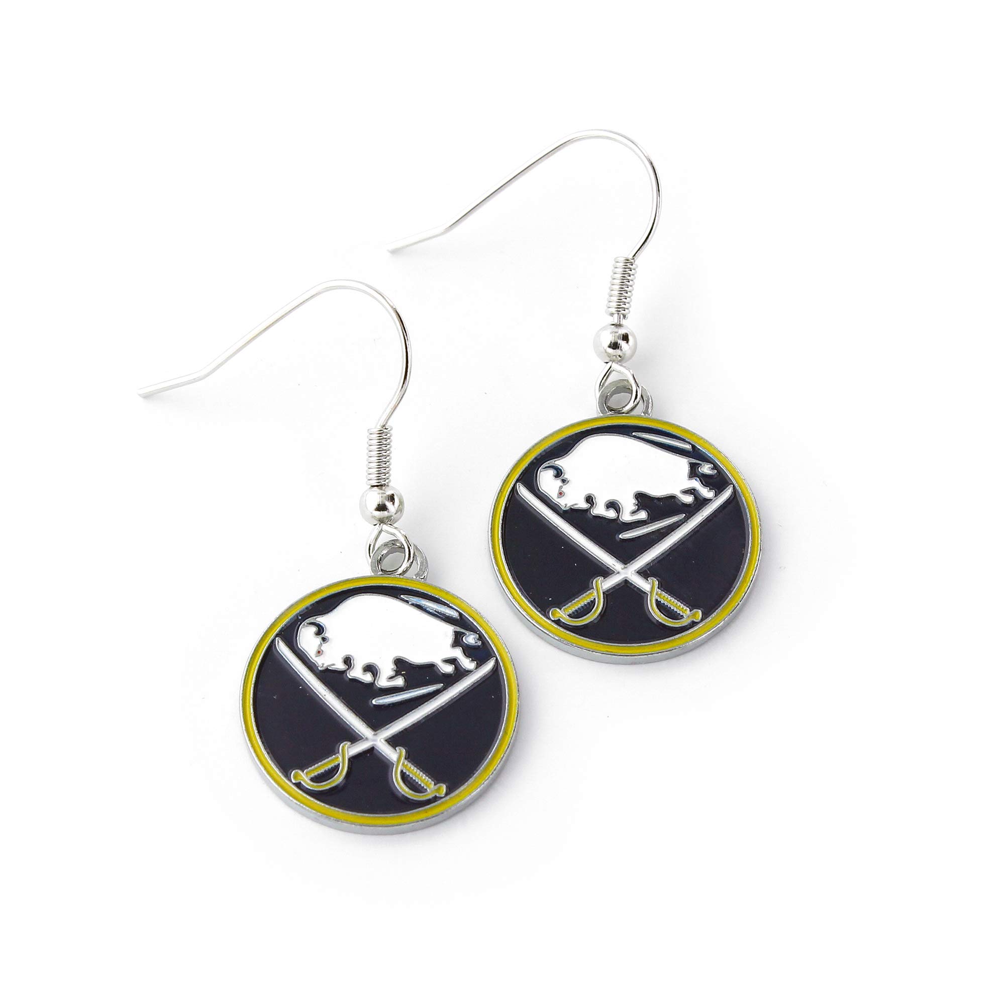 NHL Buffalo Sabres Logo Dangler Earrings