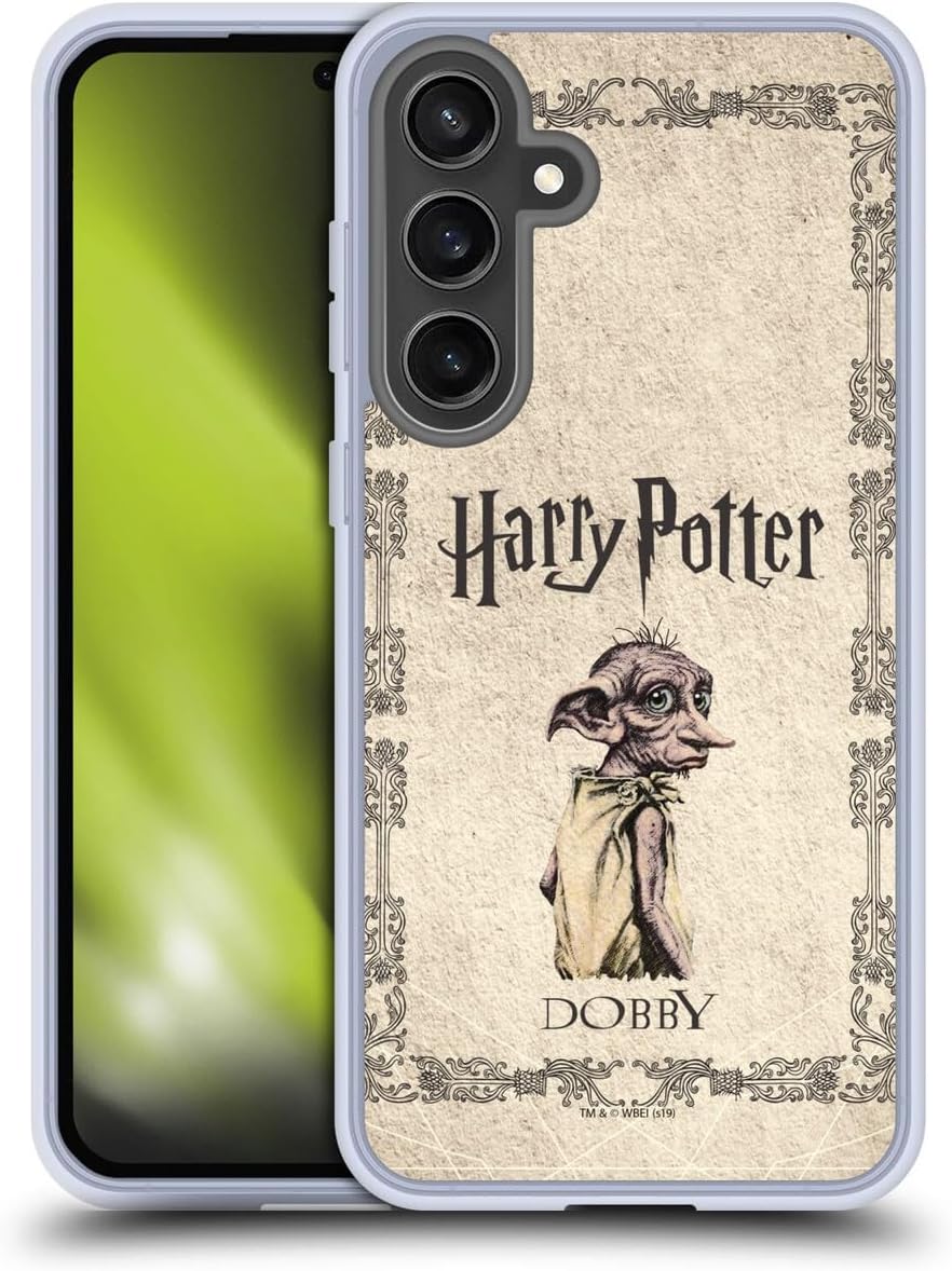 Head Case Designs Officially Licensed Harry Potter Dobby House Elf Creature Chamber Of Secrets II Gel Case [Military Grade Protection] Compatible with Samsung Galaxy S24 FE and Compatible with MagSafe