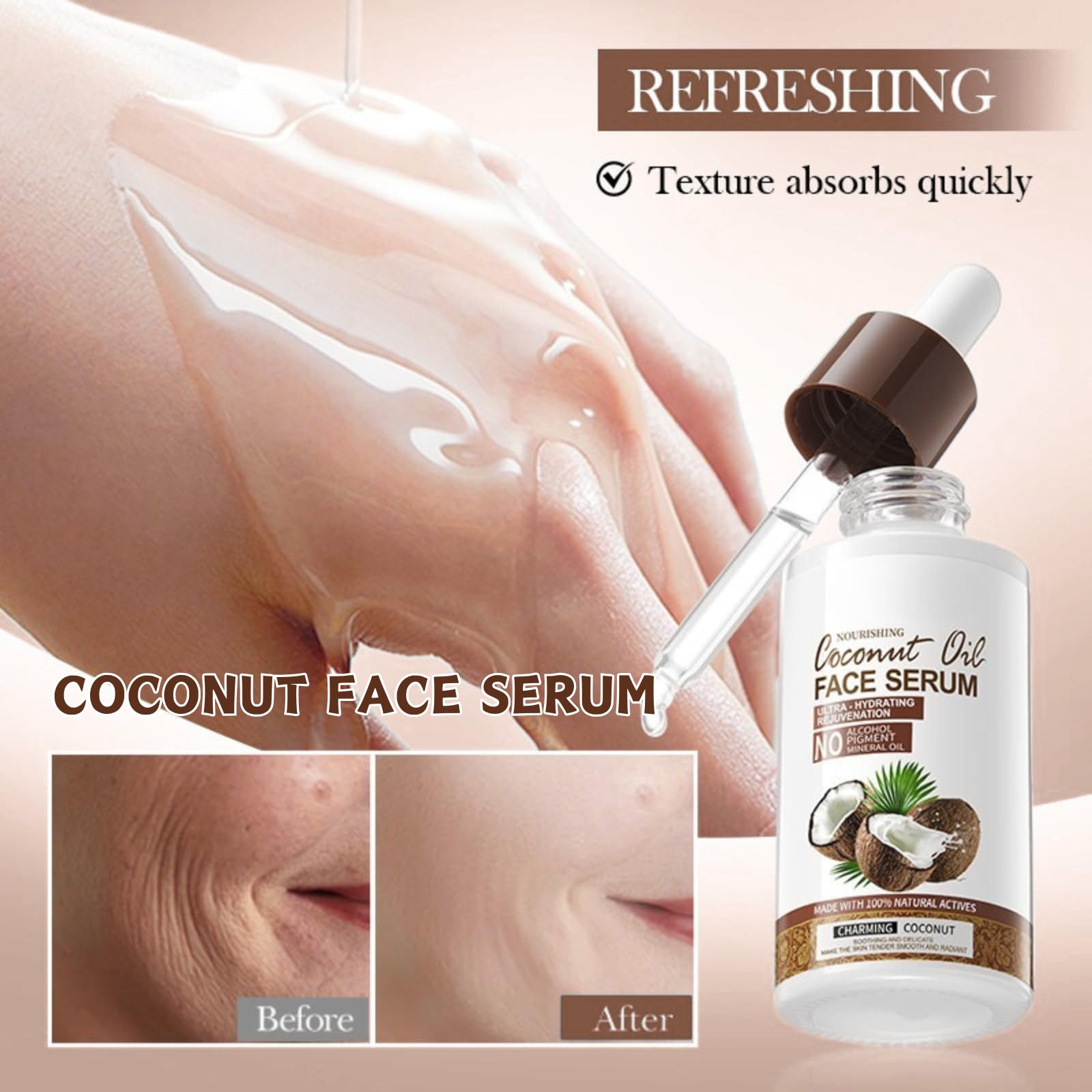 Coconut Body Butter & Face Serum Duo, 100 g (Pack of 2) - Image 4