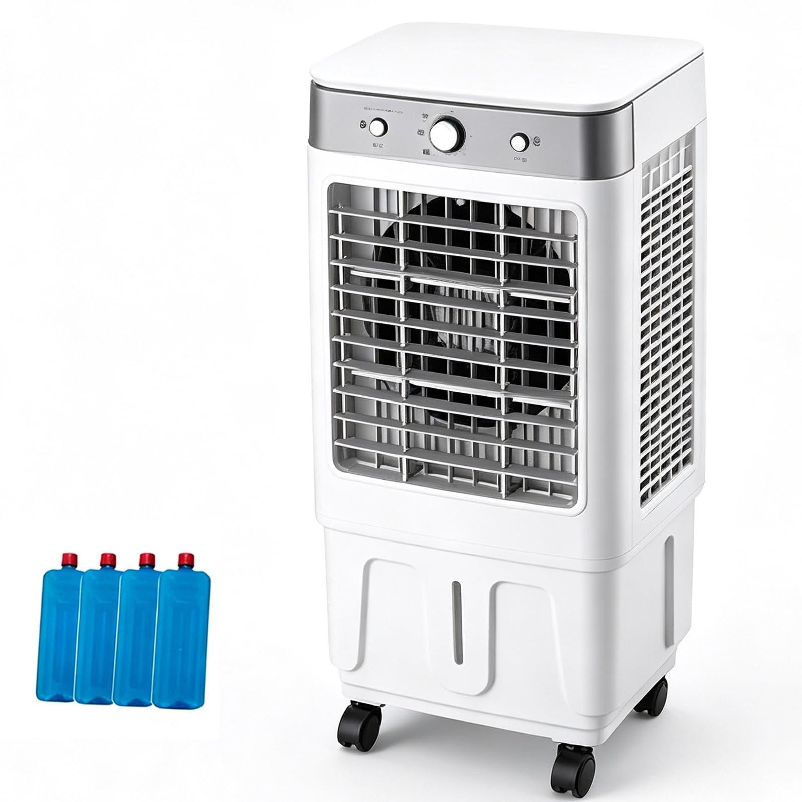 Wangceplsd Grey 2,708 Cfm Evaporative Air Coolers, 7.9Gal, Air Coolers For Room Portable