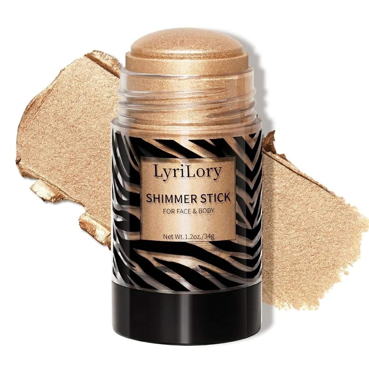 Amazon.com: LyriLory Highlighter Stick, Multi-Use Shimmer Makeup ...