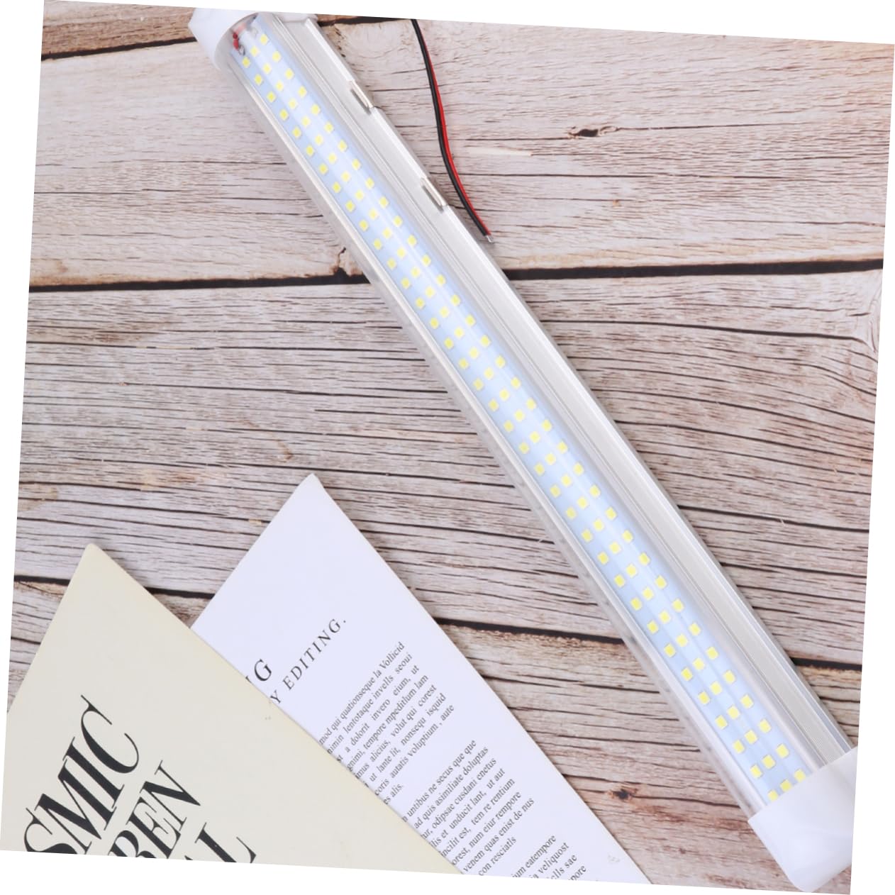 2 Piezas bombillas fluorescentes LED lámpara de iluminación del coche Tubos de luz LED de la lámpara del coche 108 llevado camión de luz Linterna