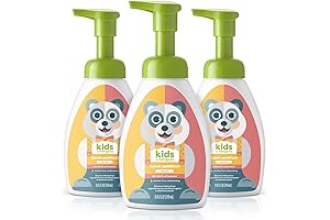 Babyganics Kids Foaming Pump Hand Sanitizer, Alcohol-Free Kids Hand Sanitizer, Antibacterial Hand Sanitizer