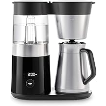 OXO Brew 9-Cup Coffee Maker &ndash; Stainless Steel, Programmable Coffee Machine with Single Serve or Full Carafe Options, SCA Certified Home Brewer