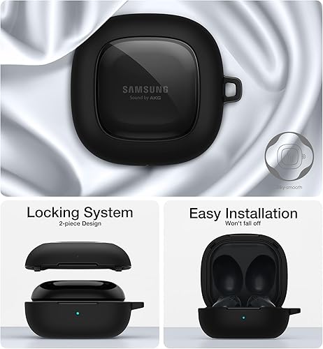 Miniatura 4 de SURITCH Funda para Samsung Galaxy Buds 2 Pro 2022 Galaxy Buds 2 2021 Galaxy Buds Live Case 2020 Galaxy Buds Pro Case 2021 funda rígida de