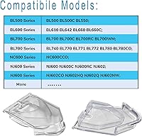 Vista 6 de Tapa de boquilla de repuesto para tapa de licuadora Ninja, cubierta de boquilla de repuesto para jarra cuadrada de 72 onzas, adecuada