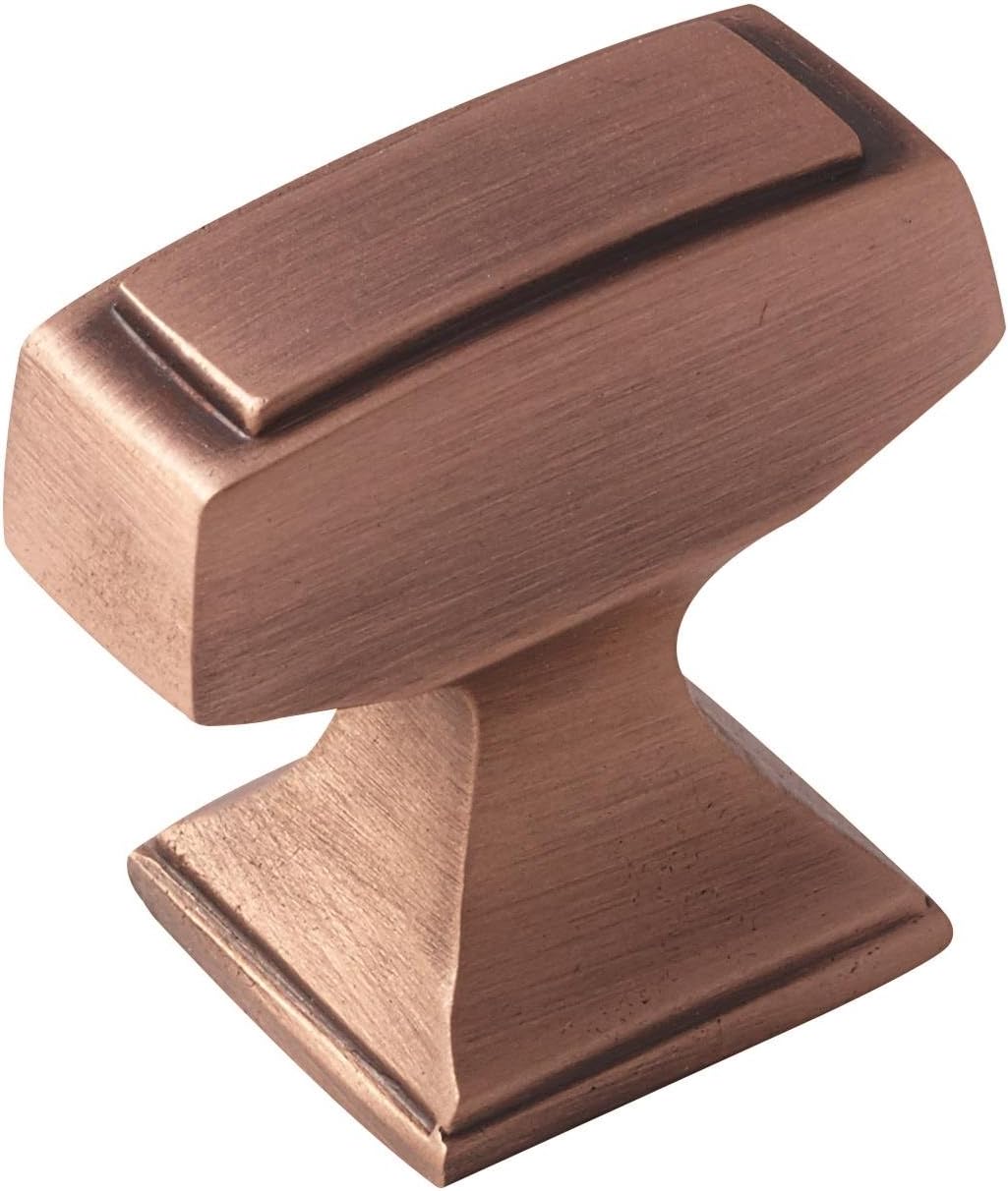 Amerock 1853609 Mulholland 1-1/2 in (38 mm) Length Venetian Bronze Cabinet Knob