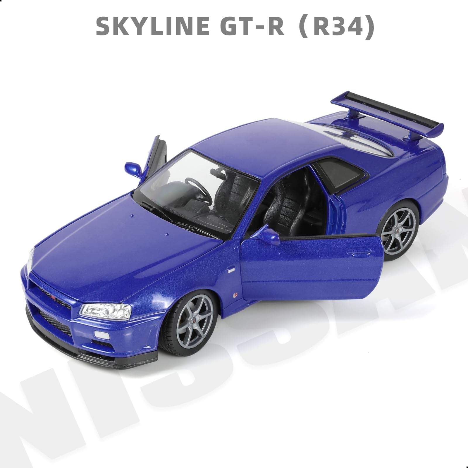 Amazon.co.jp: Risopen 日産スカイラインGT-R(R34レースカーモデル1:24
