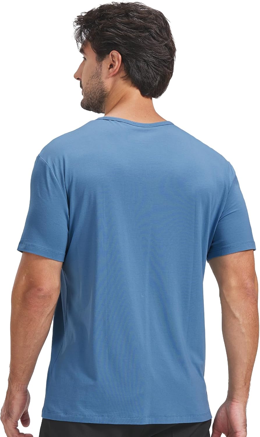 netdraw Men's Ultra Soft Bamboo Viscose Pocket T-Shirt Classic Fit Lightweight Cooling Short Sleeve Casual Basic Shirt - Image 5