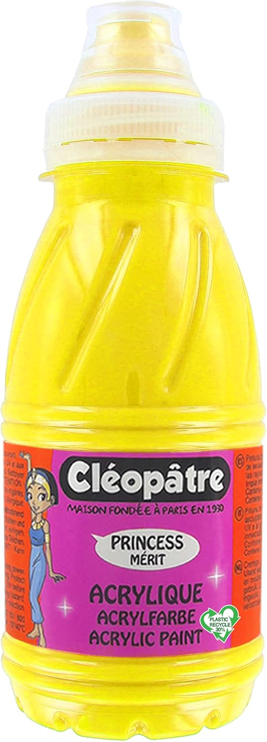 Cléopâtre Princess - Peinture - Acrylique - Blanc - 250 Ml Pas Cher | Bureau Vallée