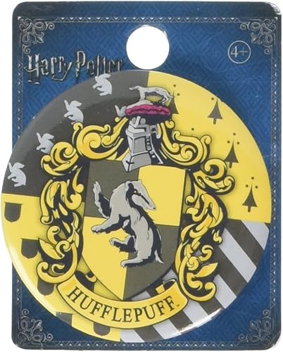 Harry Potter Hufflepuff botón Pin novedad accesorio
