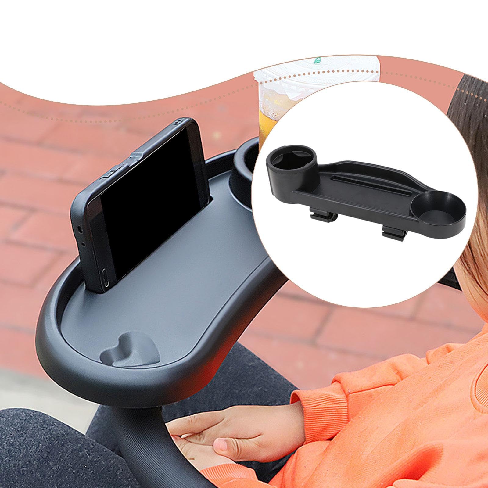 Qianly Plateau pour Poussette, Noir, Accessoire Professionnel Facile à Utiliser pour